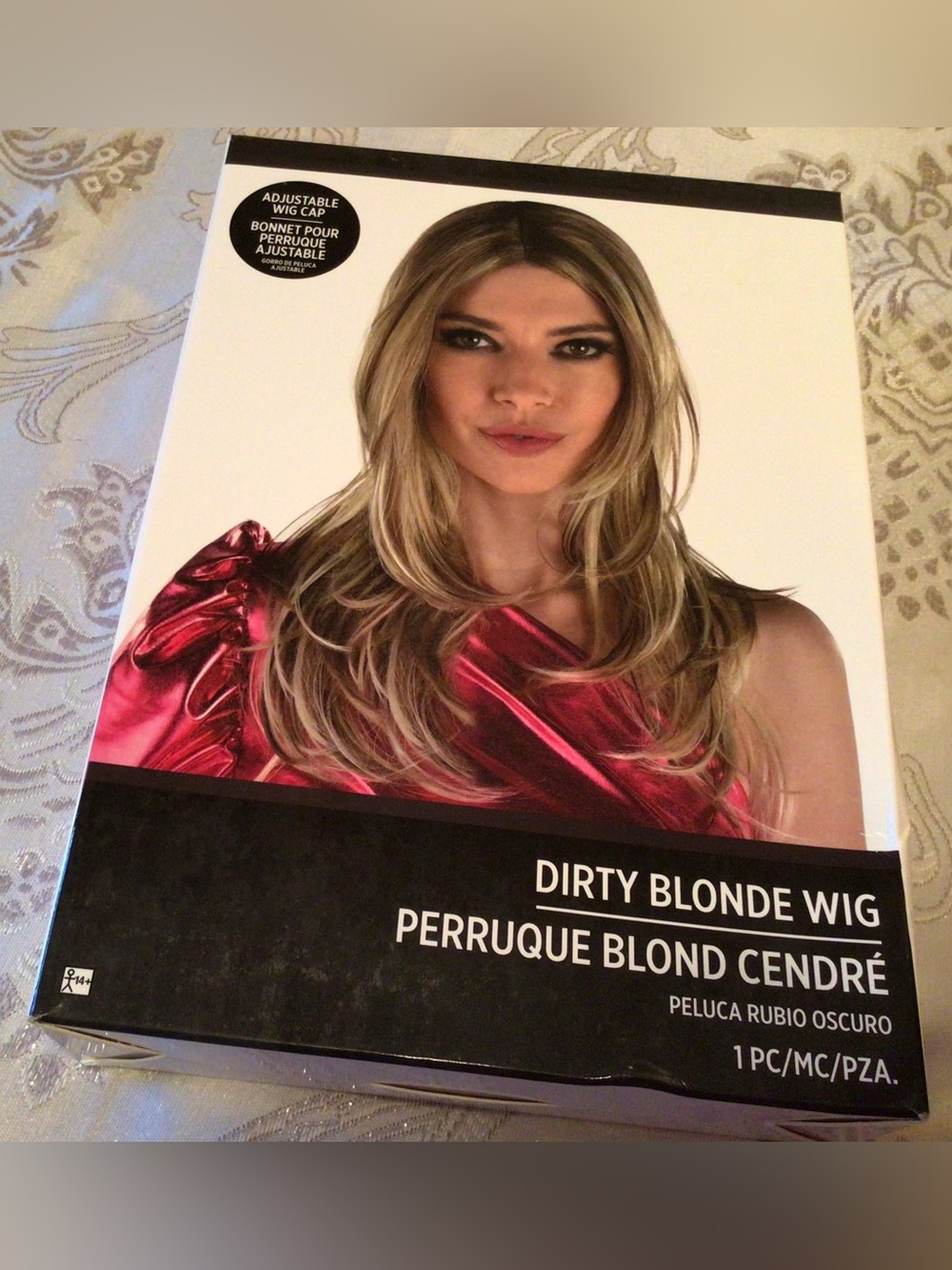Dirty Blonde Long Wavy Costume Wig